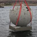 Wikipedia globe near Lake Sevan 08