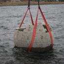 Wikipedia globe at Lake Sevan 14